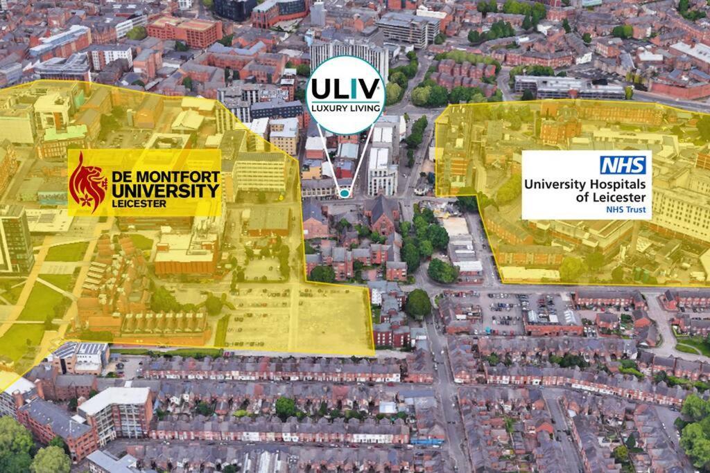 Apartment Unwind In Style, One-bedroom Haven 4c Close To Dmu Leicester